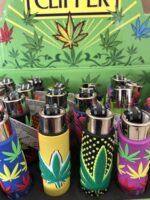 Clipper Lighter Weed Design