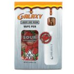 Galaxy Sour Strawberry Live Resin Disposable Vape 1g
