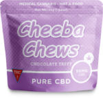 Cheeba Chew CBD Chocolate Taffy 50mg