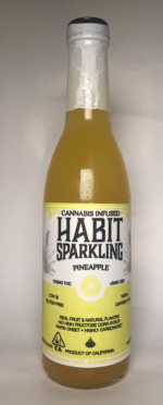 Habit Sparkling Pineapple THC 100mg CBD <5mg