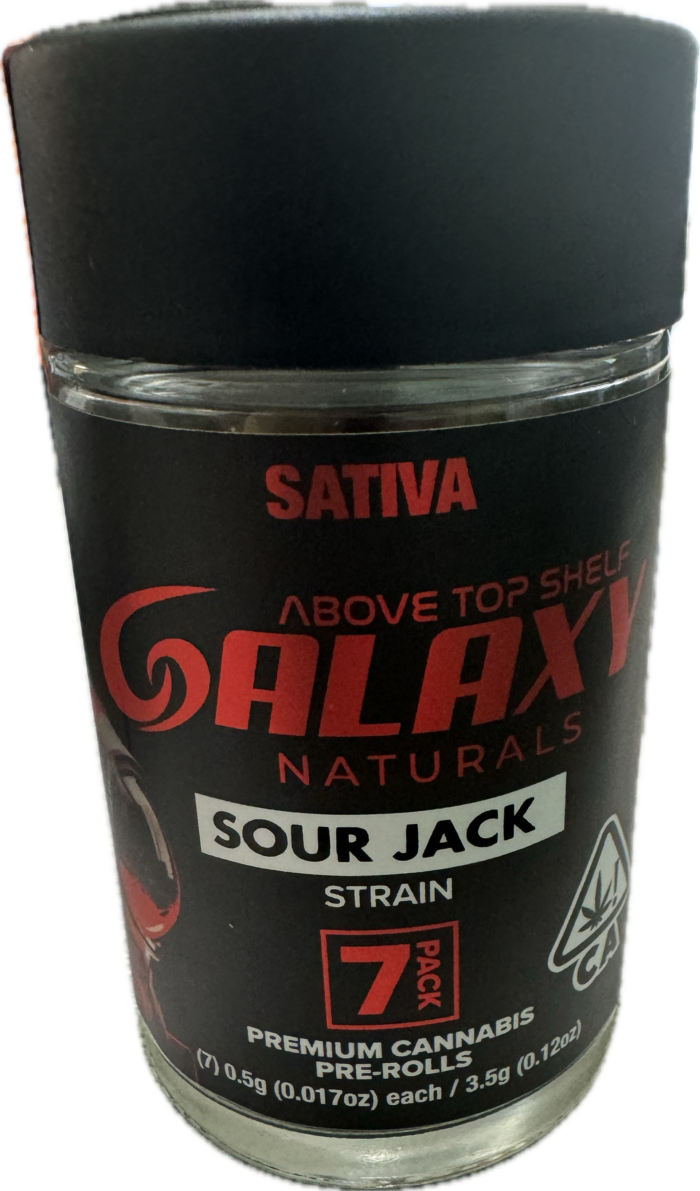 Galaxy Natural Prerolls 7pack Blue Dream Sativa