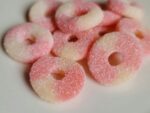420 Sour Pink Lemonade Gummy Rings 300mg