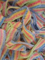 Infused Creations Rainbow Sour Belts 300mg Indica