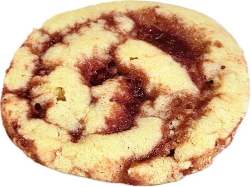 Raspberry Swirl Shortbread Cookie 150mg