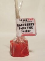 Candy Sucker - Raspberry tajin 25mg THC yummie