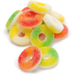 High Voltage Tropical Sour Rings Gummies 400mg