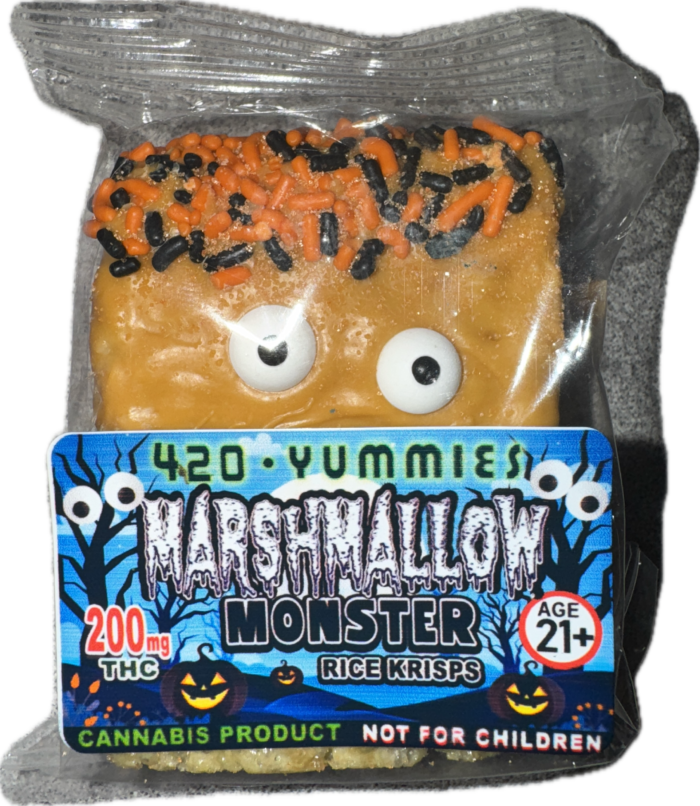 Marshmallow Monster Rice Krisps 200mg - Image 2