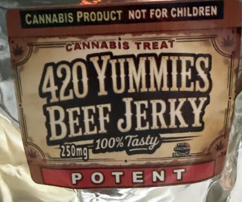 Yummie - Beef Jerky 250mg