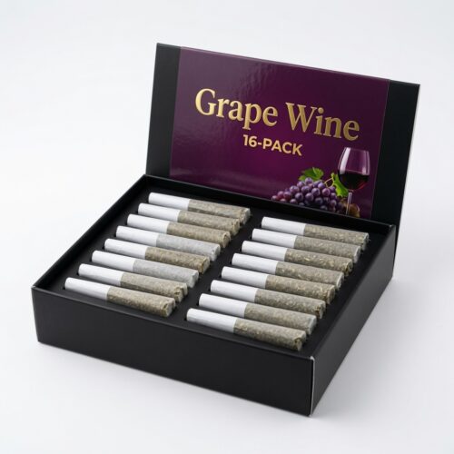 MJs Flower Power Grape Wine Preroll 16-pack